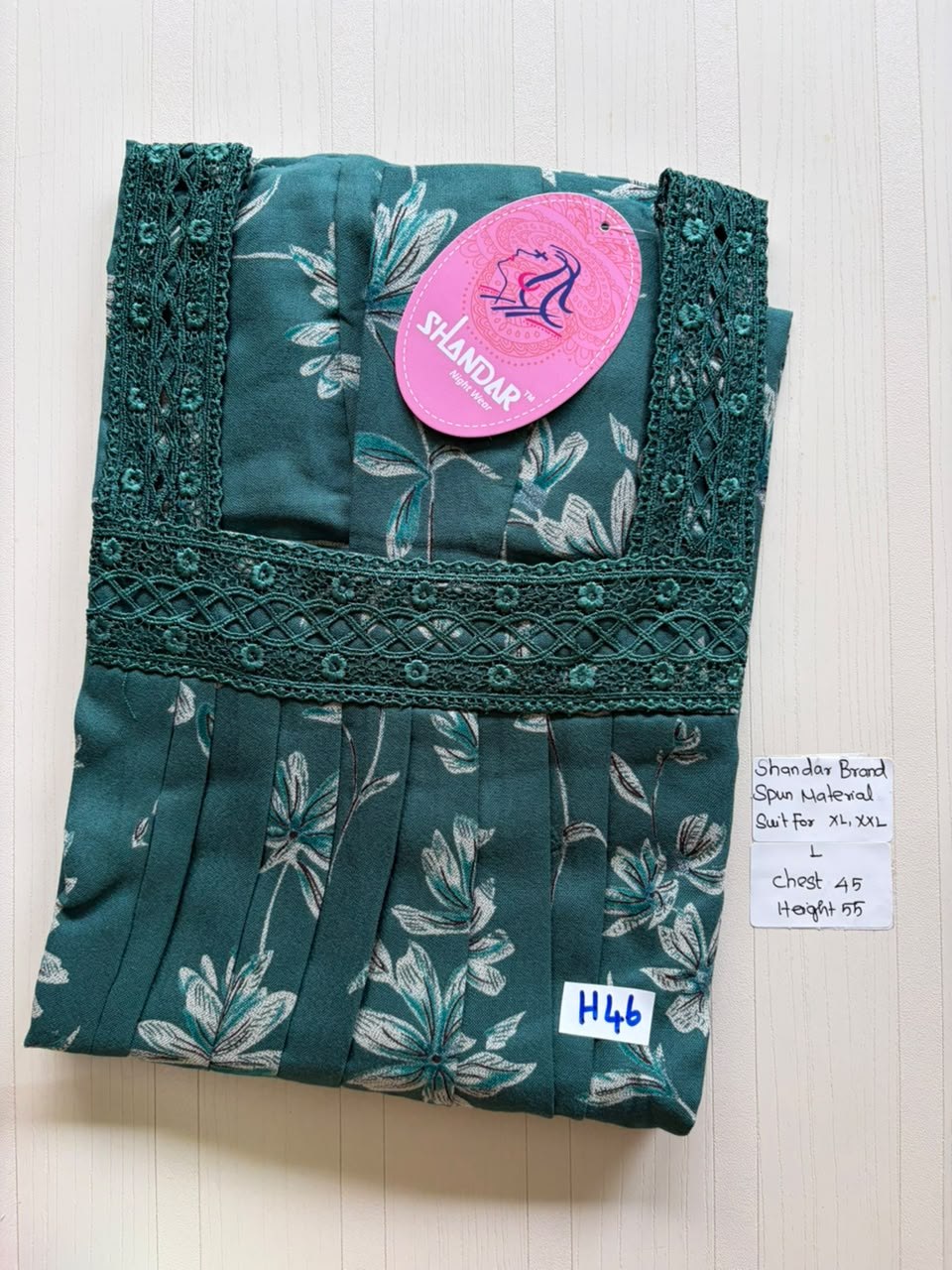 BSS 609 Shandar Spun nighty