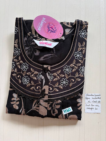 css 603 Shandar Spun nighty