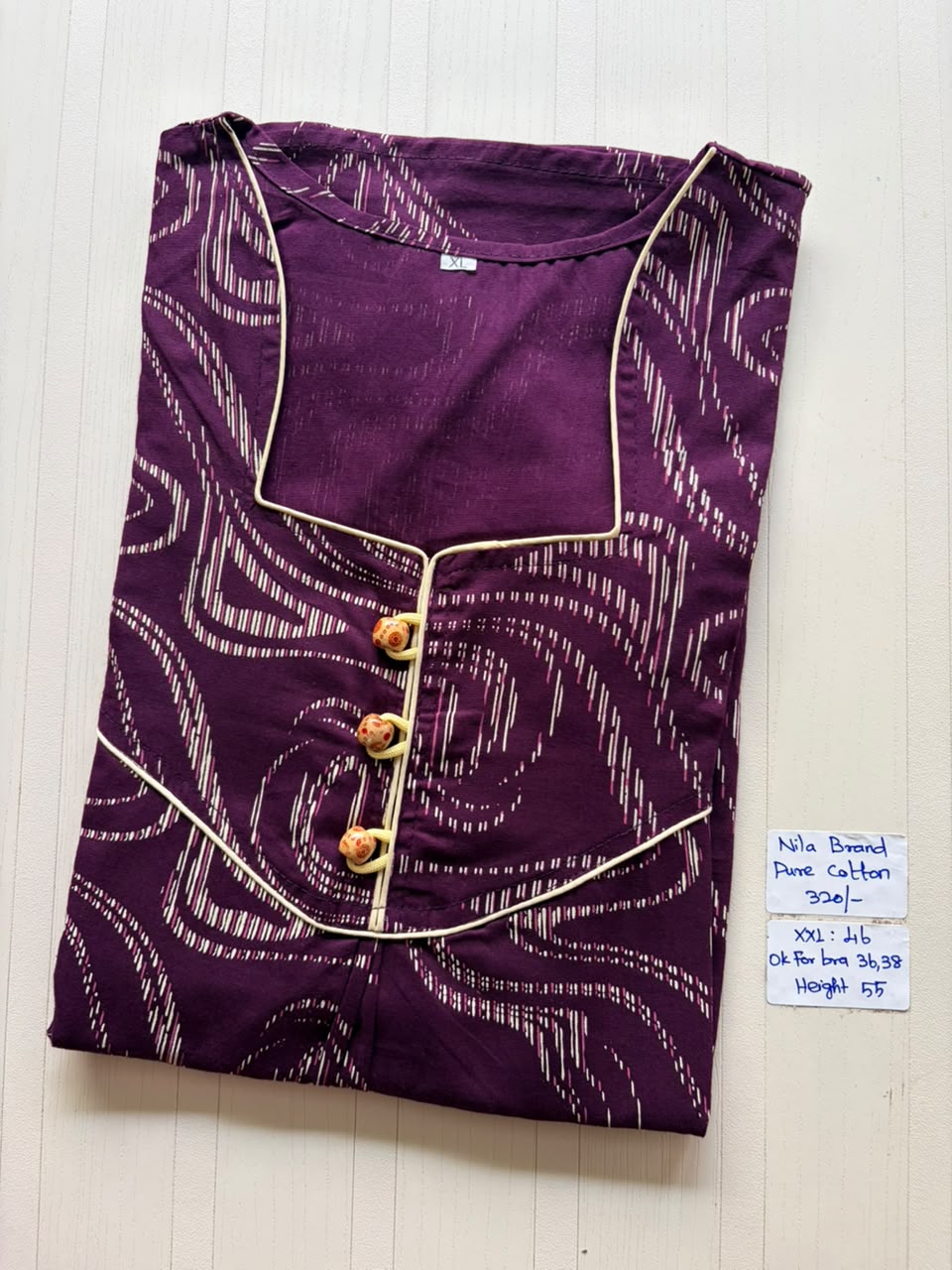 NP 050 Nila Brand No zip Nighty DPS
