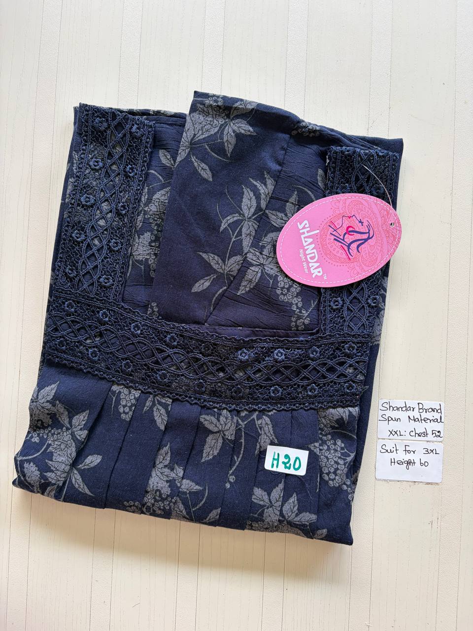 Dss 340 Shandar Spun nighty