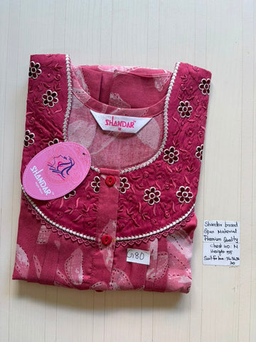 ASS 315 Shandar Spun nighty