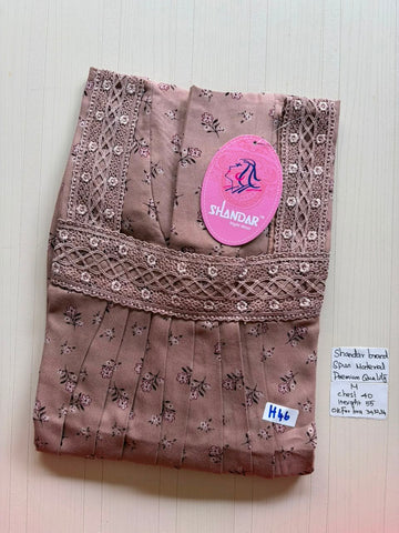 ASS 229 Shandar Spun nighty