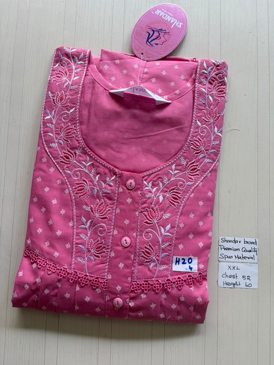 DSS222 Height Shandar Spun Nighty