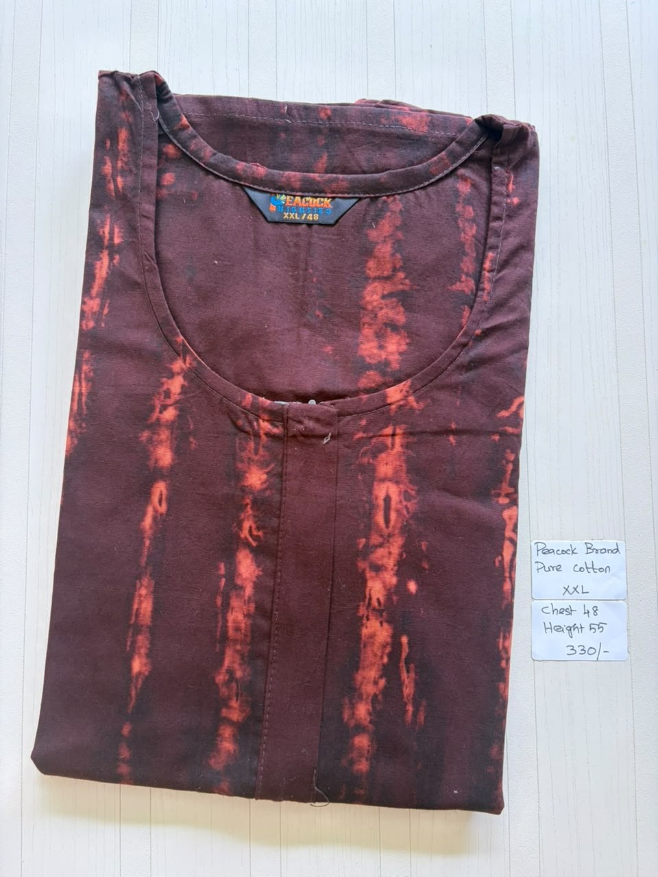 AASZ025 Peacock zip Nighty