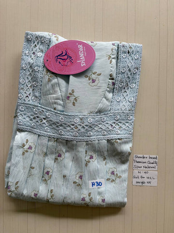 ASS138 Shandar Spun nighty