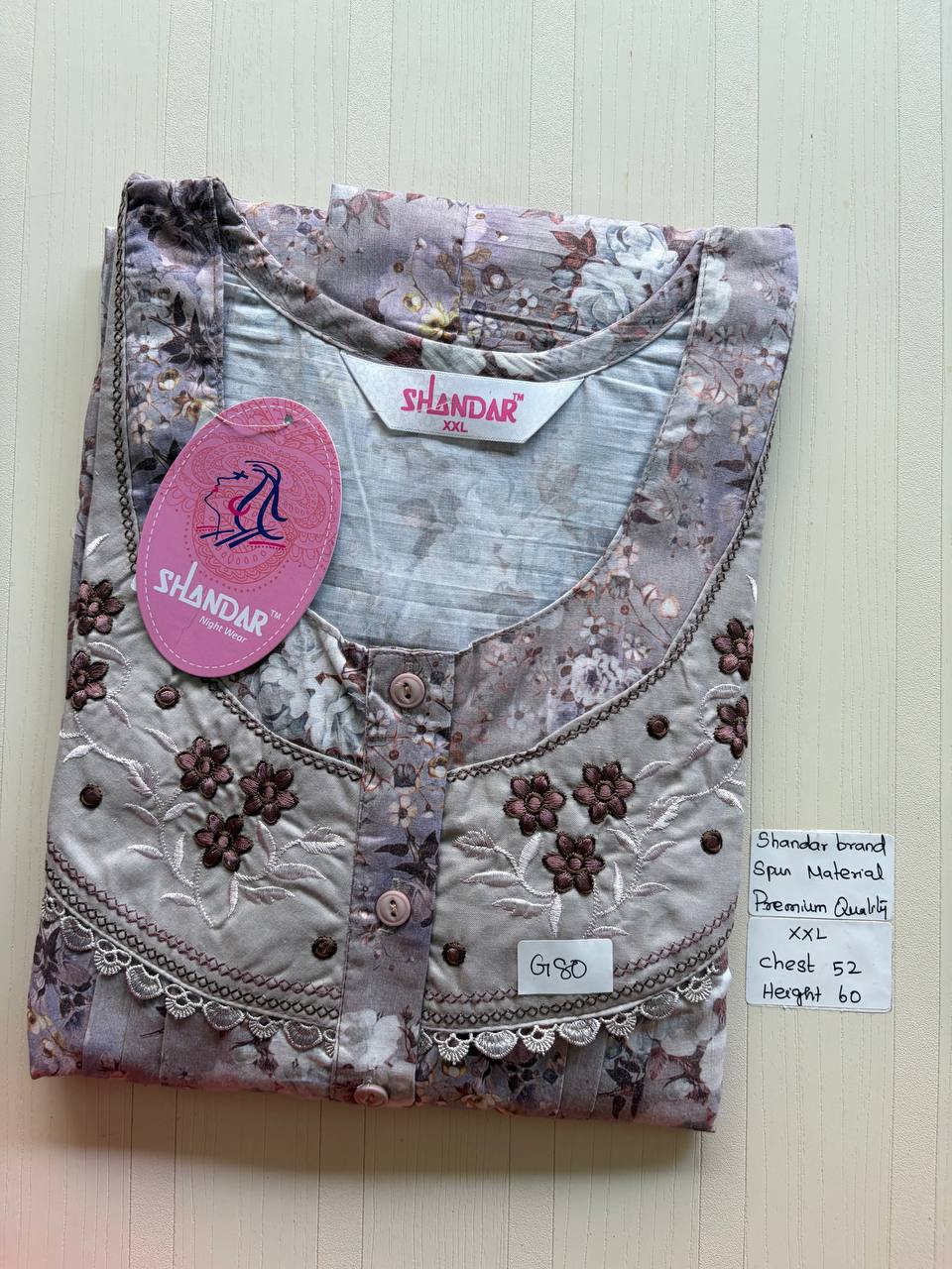 DSS 227 Height Shandar Spun nighty