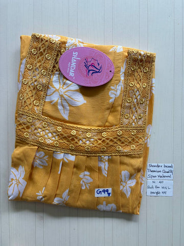 ASS063 Shandar Spun nighty