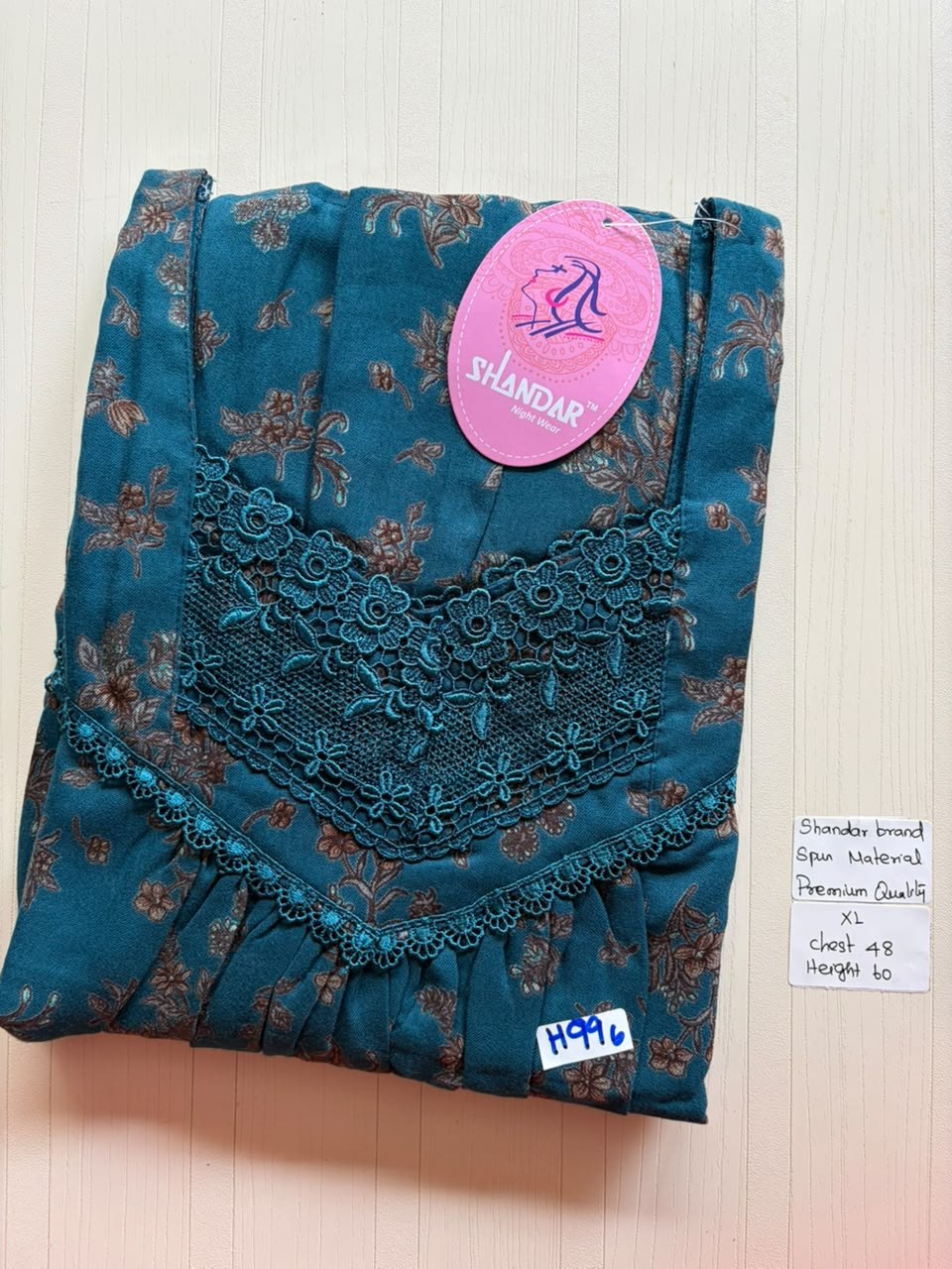 CSS 287 Height Shandar Spun nighty