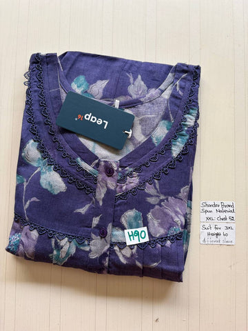 Dss 300 Shandar Spun nighty different sleeve