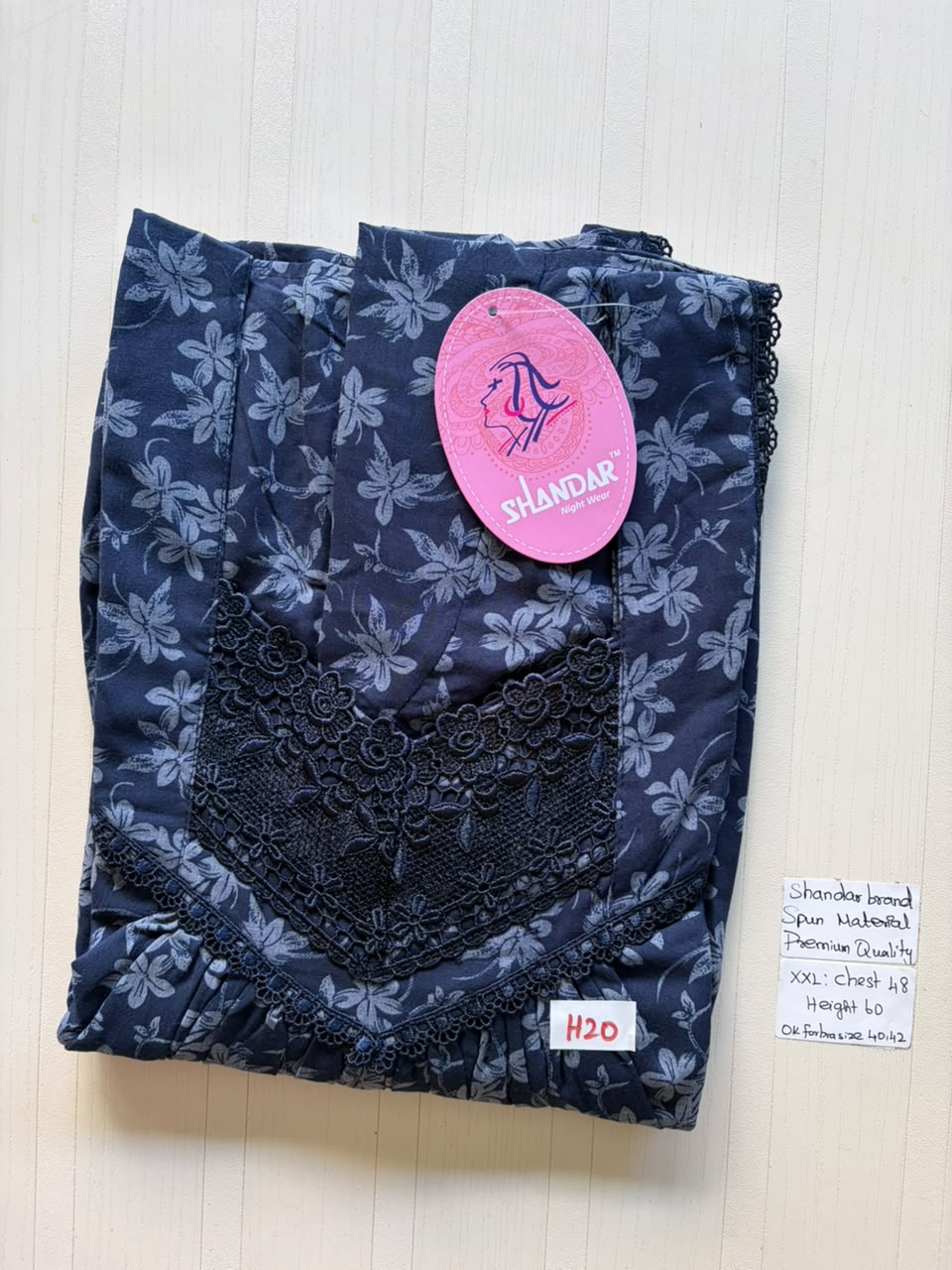 DSS 124 Height Shandar Spun nighty XX1