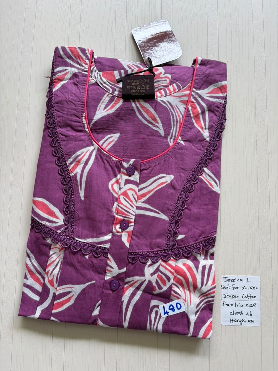 BJS 853 Jessica pleats JP