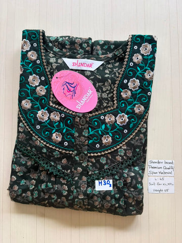 BS397 Shandar Spun nighty
