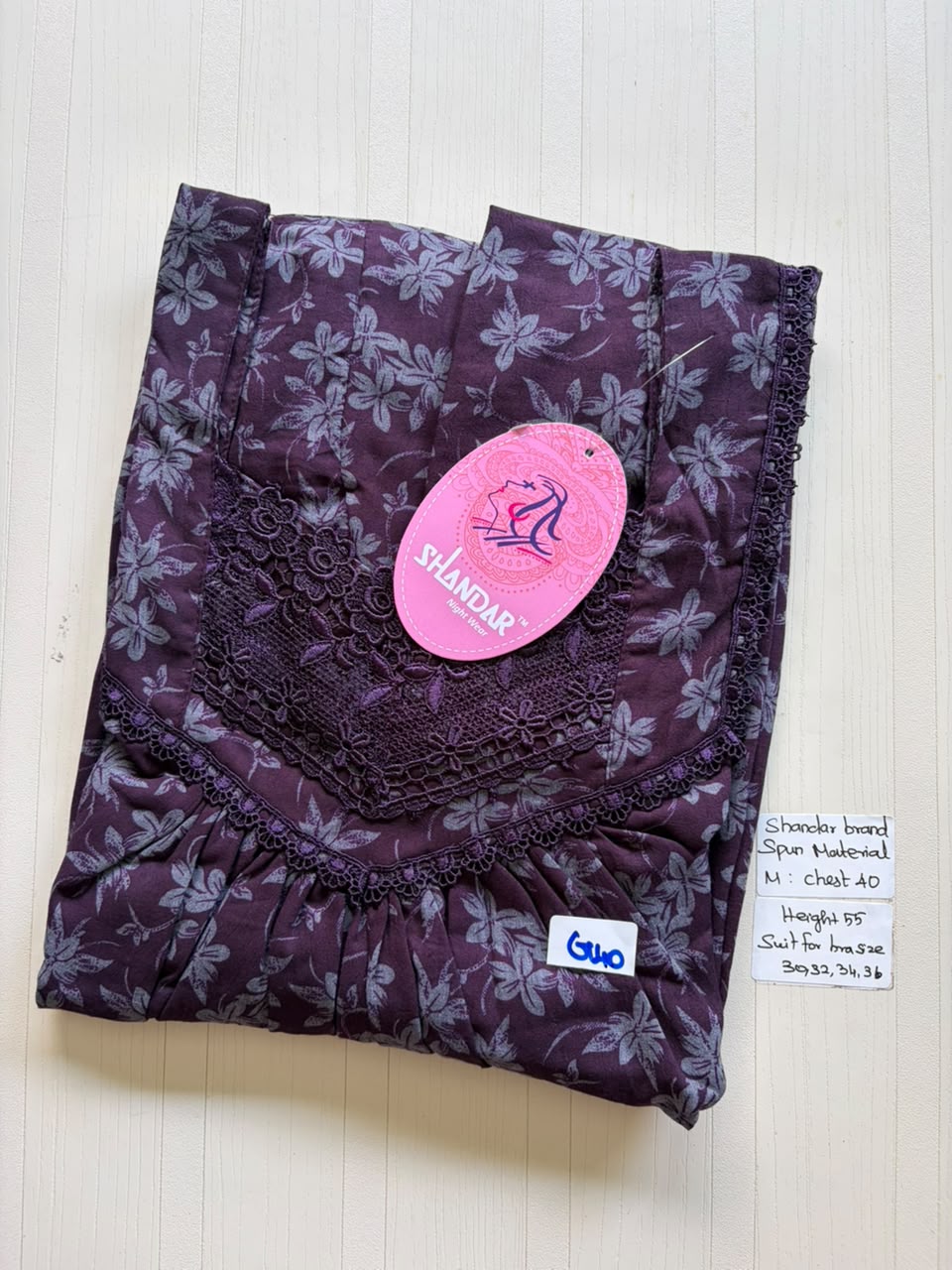 ASS 406 Shandar Spun nighty