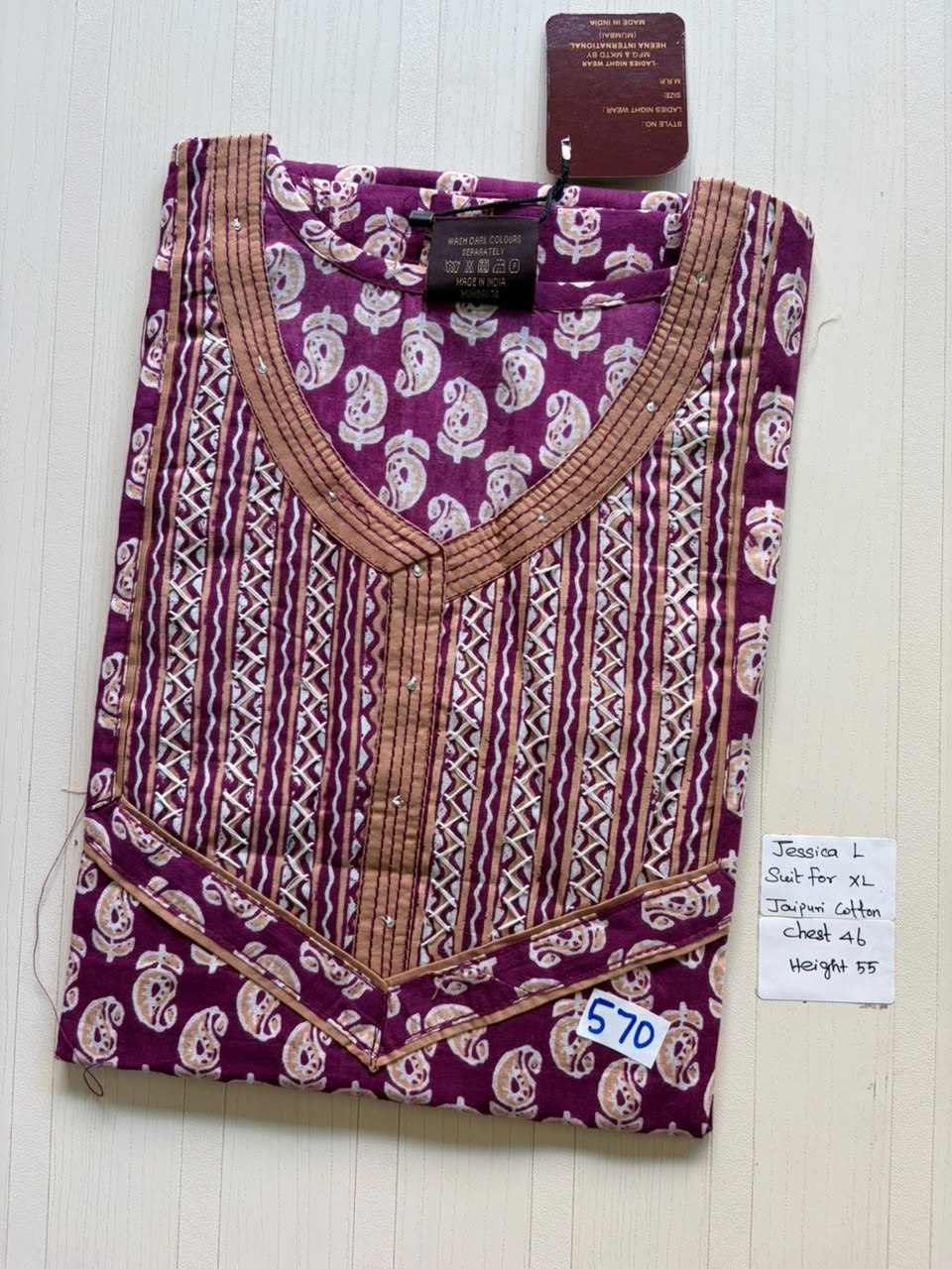 BJS 1176 Jessica VV AL JC Nighty 550