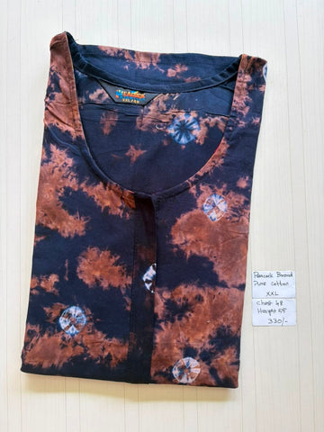 AASZ020 Peacock zip Nighty