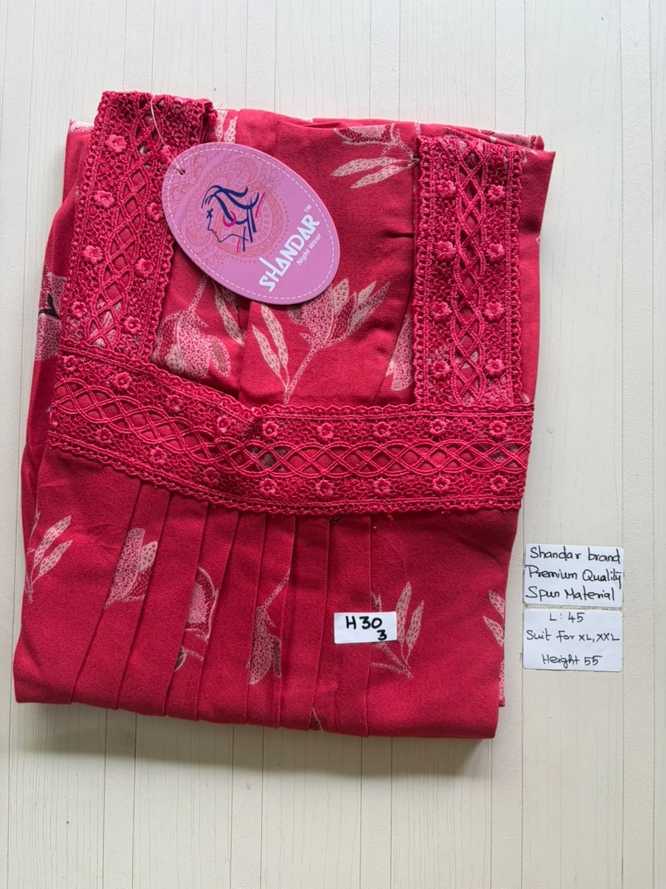 BS401 Shandar Spun nighty