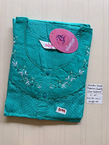 ASS076 Shandar Spun nighty