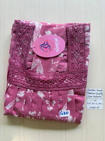 BS467 Shandar Spun nighty