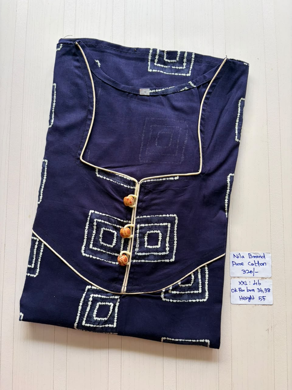 NP 066 Nila Brand No zip Nighty DPS