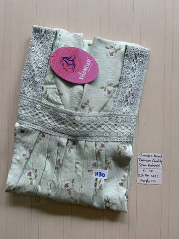 ASS136 Shandar Spun nighty