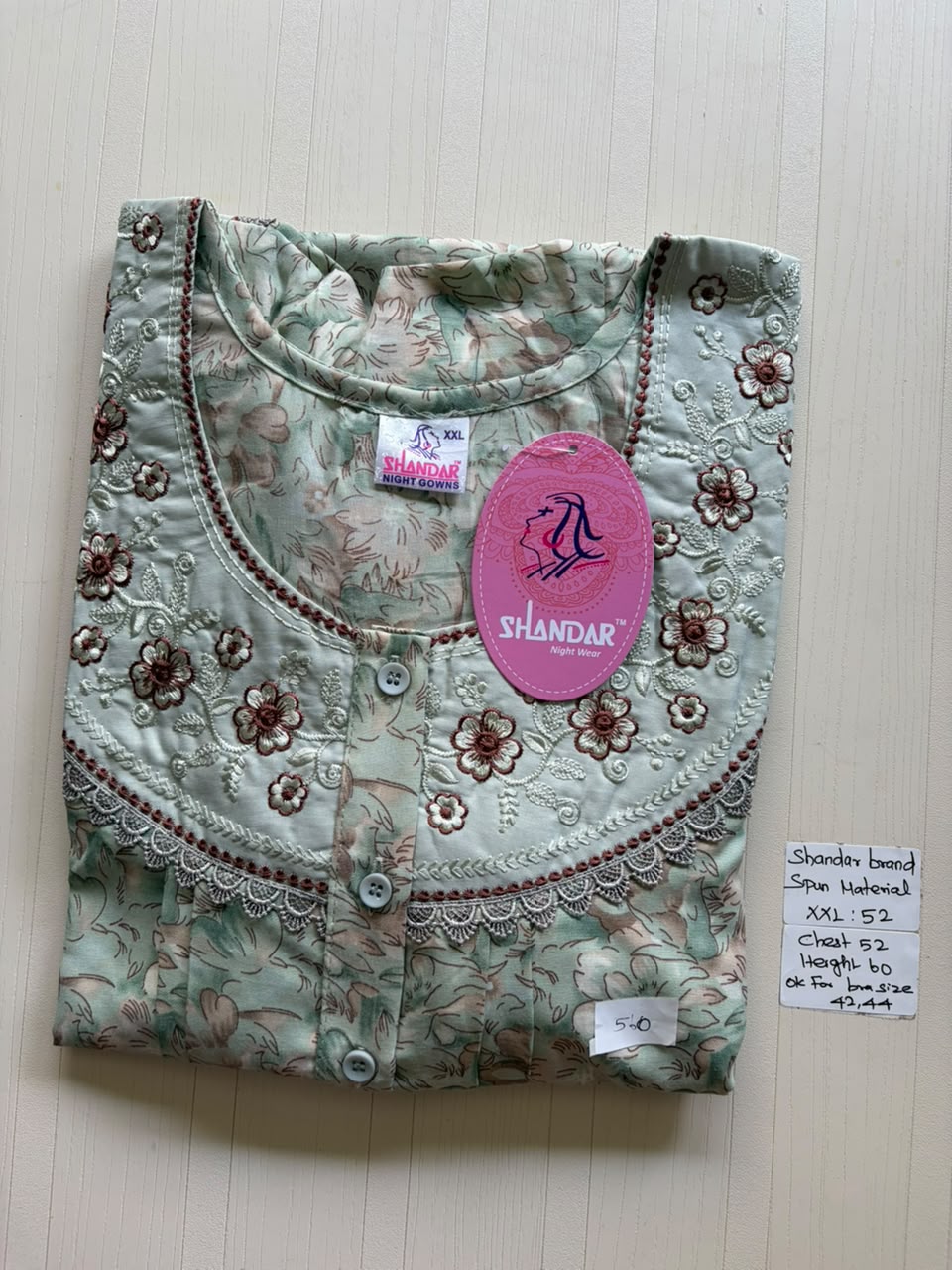 DSS 202 Height Shandar Spun nighty