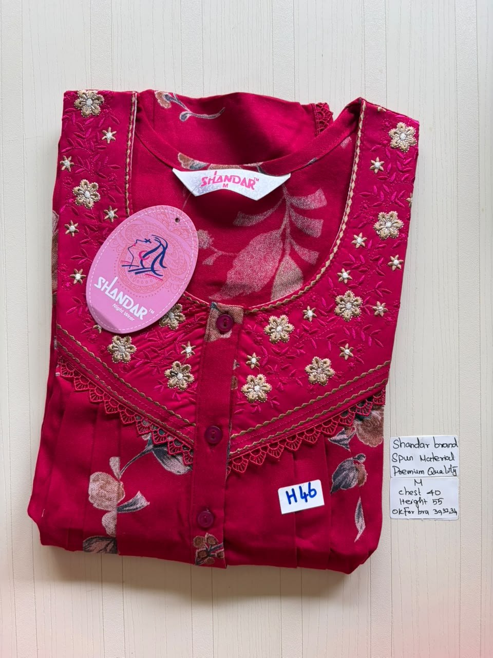 ASS 237 Shandar Spun nighty