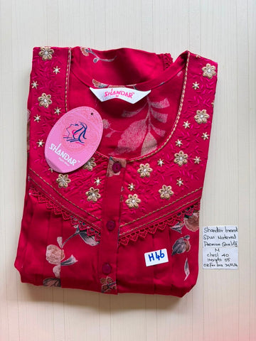 ASS 237 Shandar Spun nighty