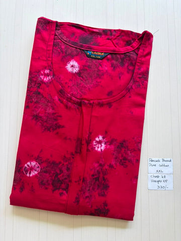 AASZ018 Peacock zip Nighty