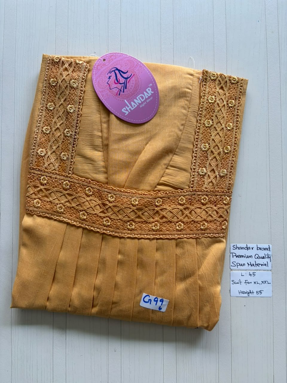 BS269 Shandar Spun nighty