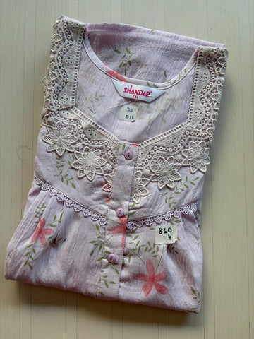 DSS 172 Height Shandar Spun nighty