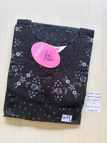 BS300 Shandar Spun nighty