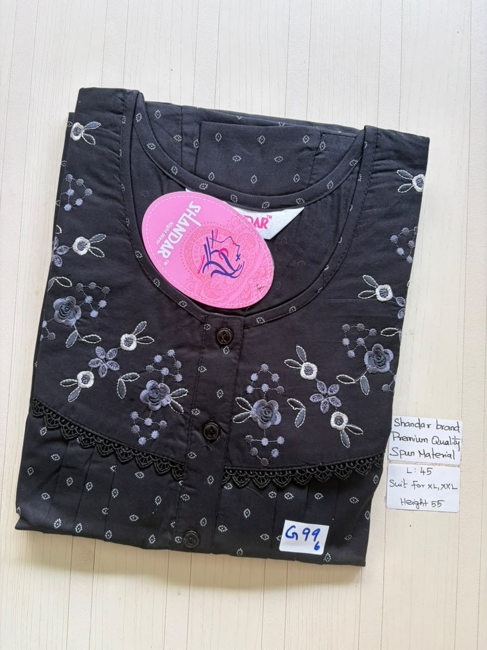 BS300 Shandar Spun nighty