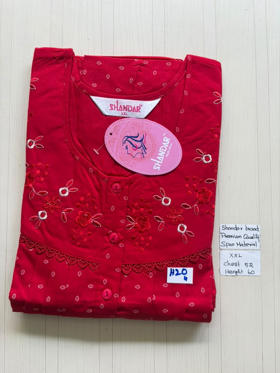DSS219 Height Shandar Spun Nighty