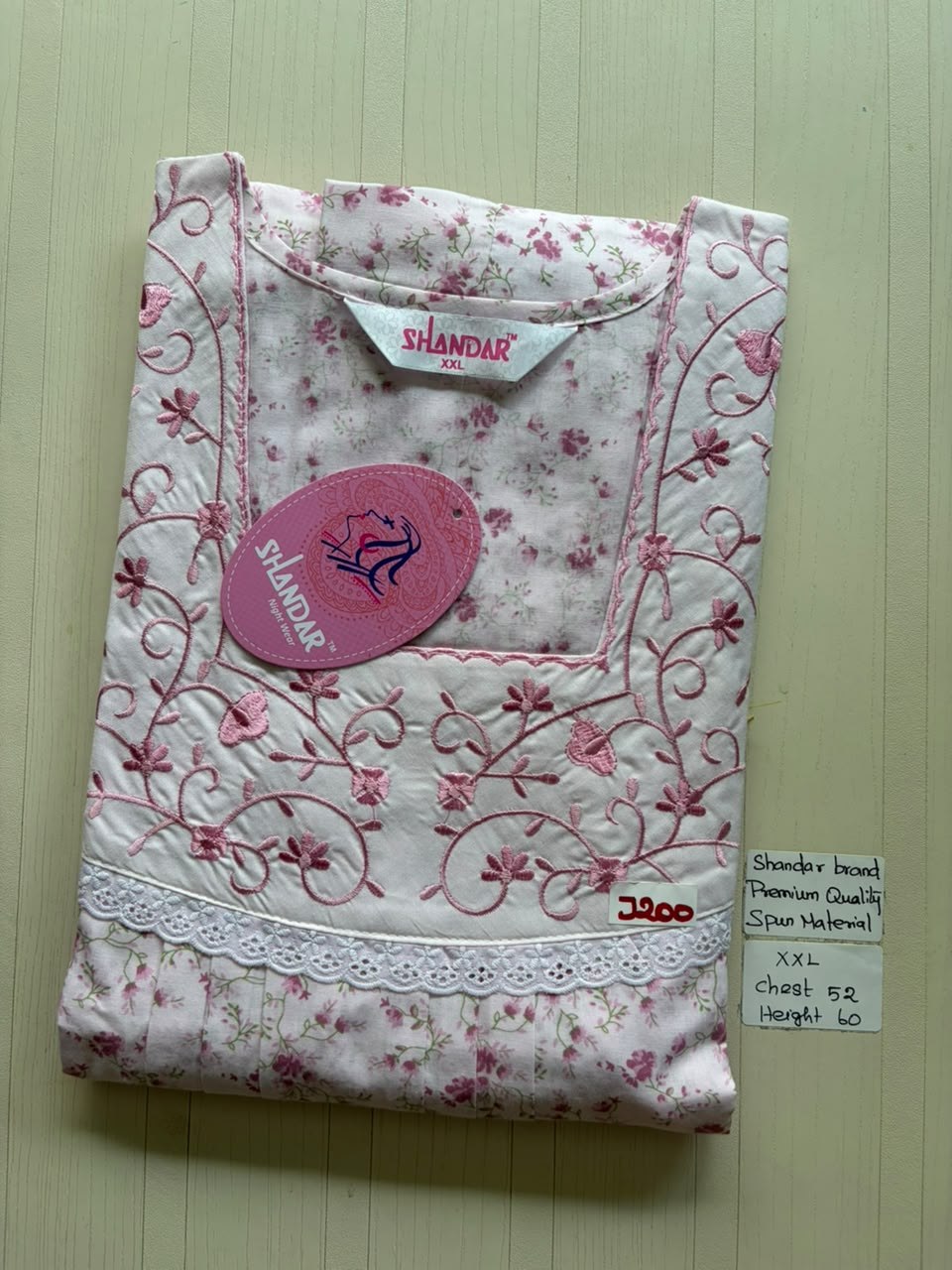 DSS174 Height Shandar Spun Nighty