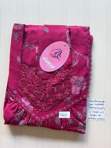 BSS 050 Shandar Spun nighty