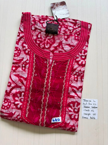 BJS 933 Jessica VV Batik Nighty