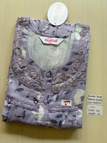 DSS112 Height Shandar Spun Nighty