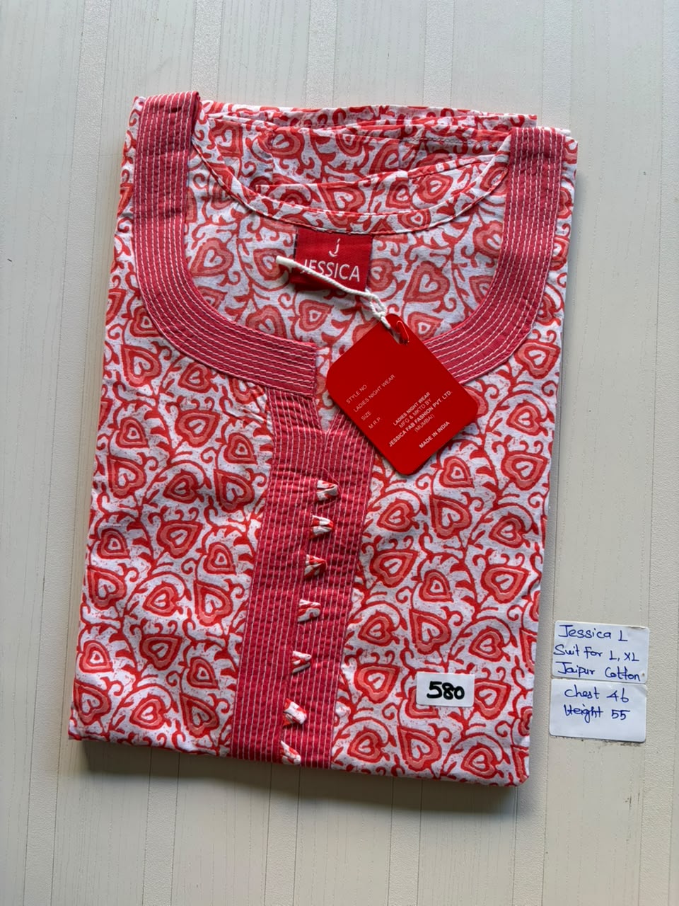 BJS 1739 Jessica VV AL JC Nighty 550