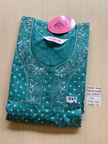 DSS225 Height Shandar Spun Nighty
