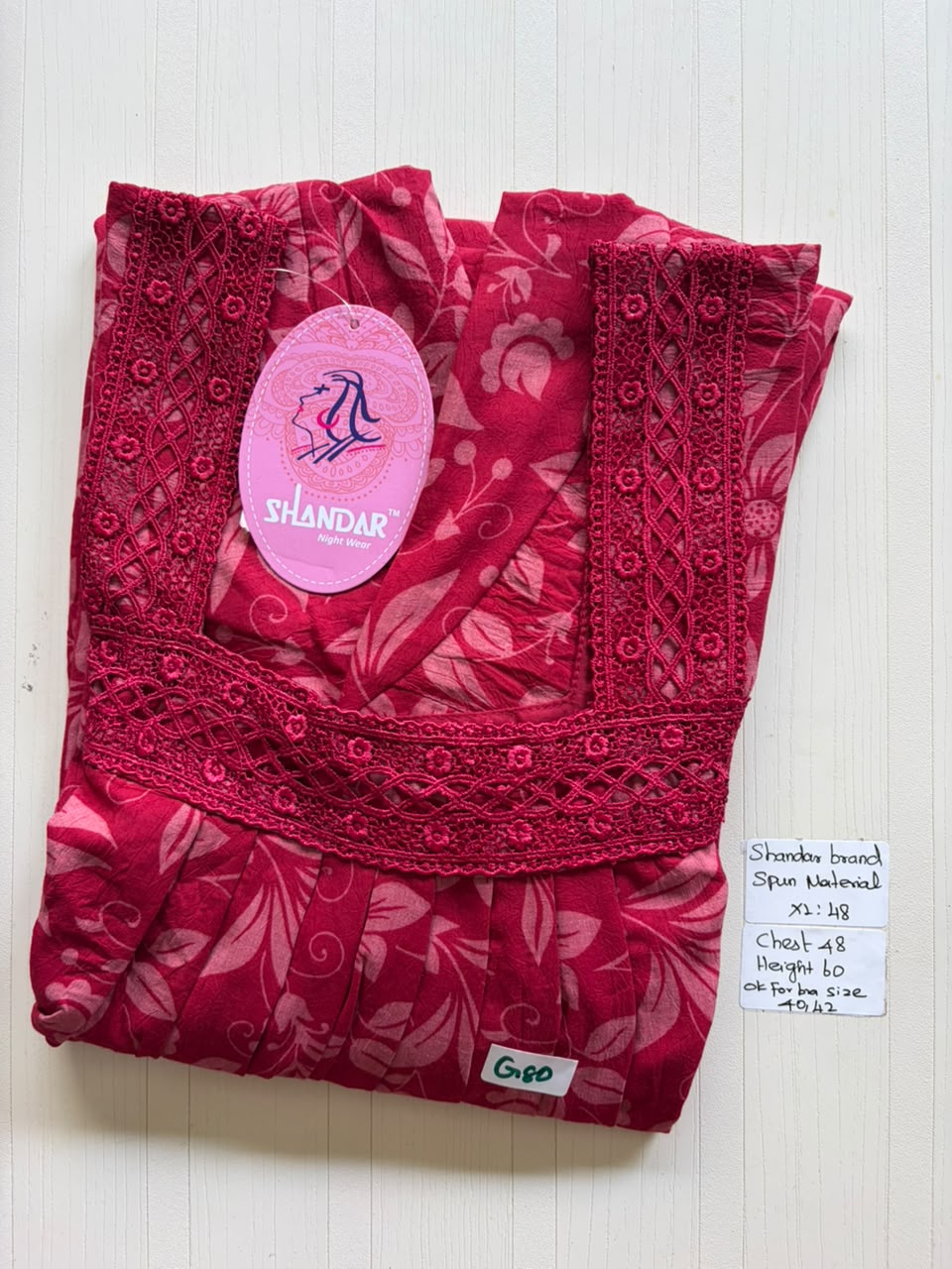 CSS 487 Height Shandar Spun nighty