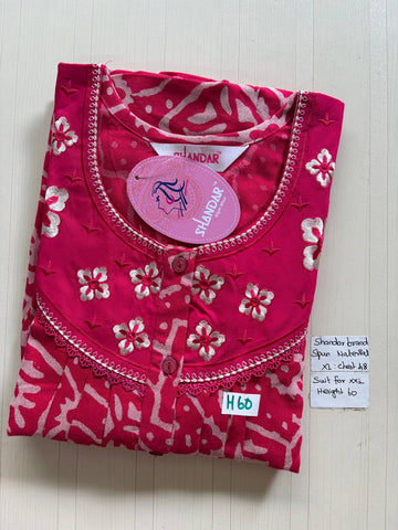css 599 Shandar Spun nighty