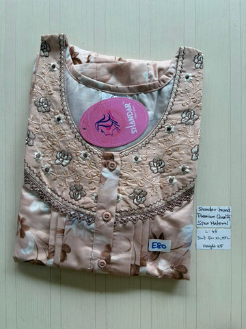 BS426 Shandar Spun nighty