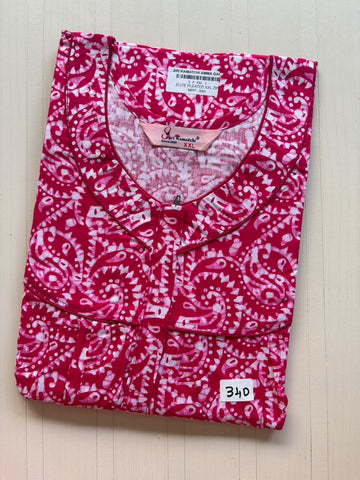 AASKZ 013 Peacock Zip Nighty BP DPS