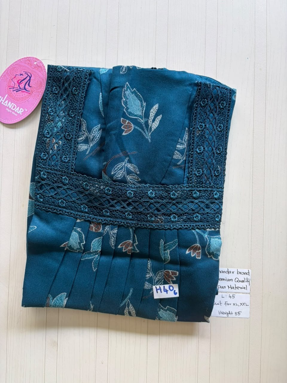 BS388 Shandar Spun nighty