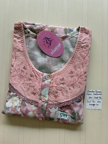 Dss 344 Shandar Spun nighty