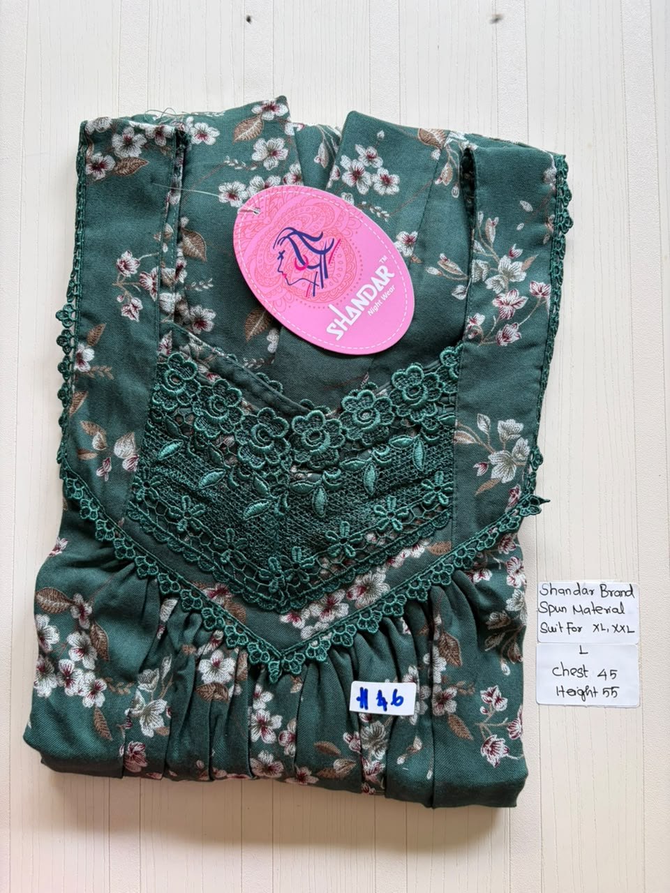BSS 620 Shandar Spun nighty