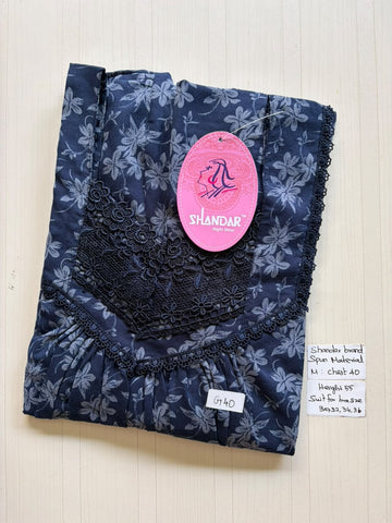 ASS 408 Shandar Spun nighty