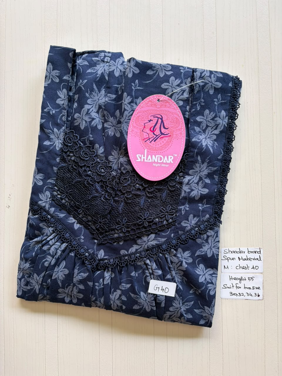ASS 408 Shandar Spun nighty