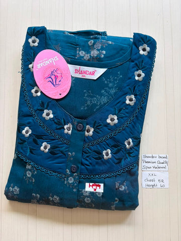 DSS082 Height Shandar Spun Nighty