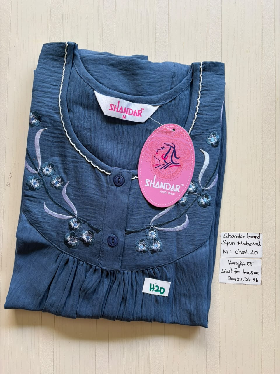 ASS 399 Shandar Spun nighty